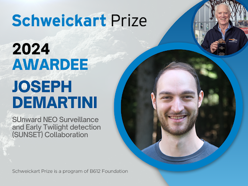 Joe DeMartini Schweickart Prize graphic